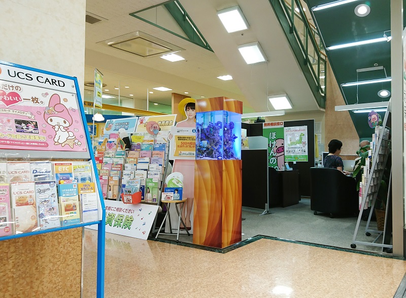 アクアリウム｜水槽｜ほけんの110番｜テナント｜商業施設｜アピタ富山東店｜海水魚｜熱帯魚｜マリンアクアリウム｜インショップ｜富山｜石川｜レンタルアクアリウム｜水槽メンテナンス｜ユウ・アクアライフ｜スタイルラボ